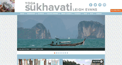 Desktop Screenshot of leighevansyoga.com